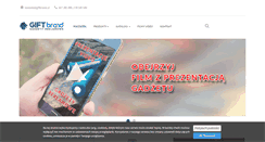 Desktop Screenshot of giftbrand.pl
